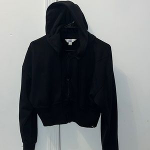 Joy Lab cropped zip up